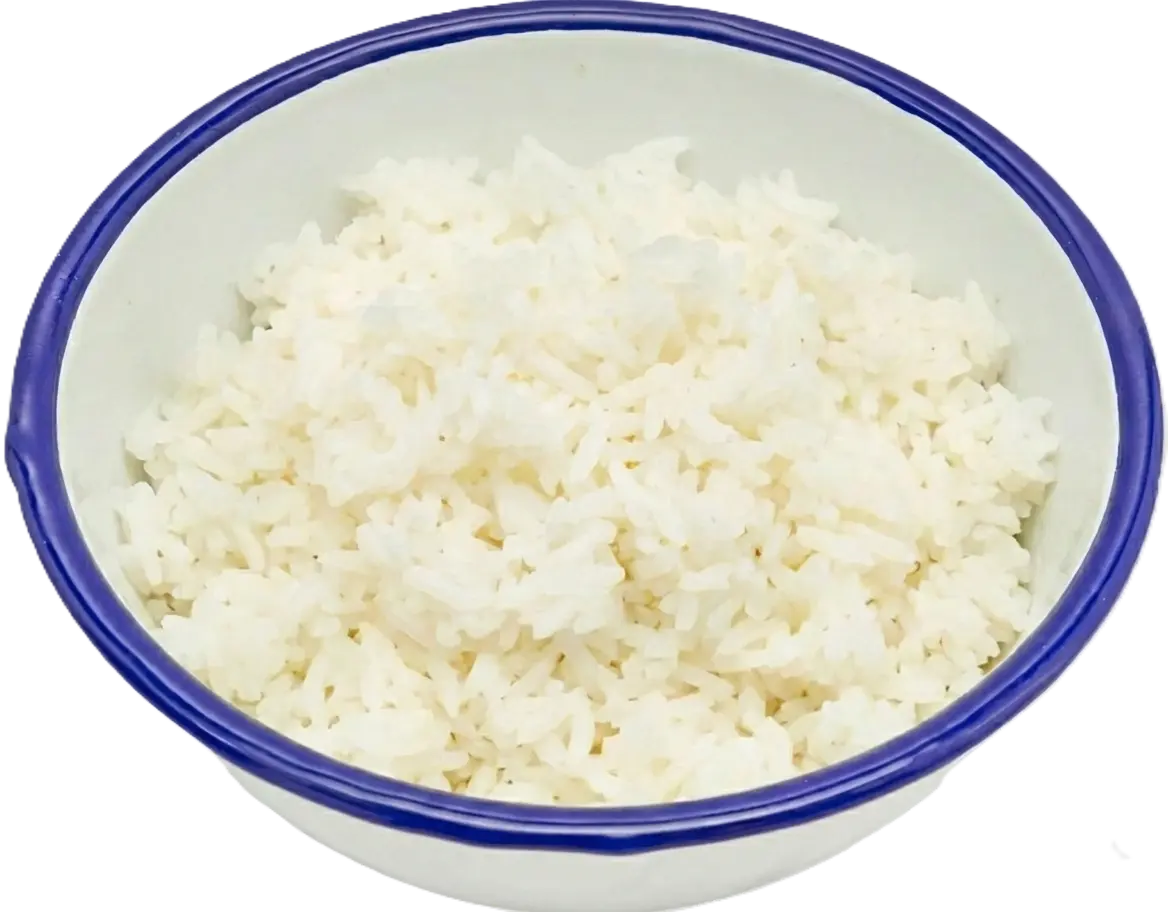 Plain rice